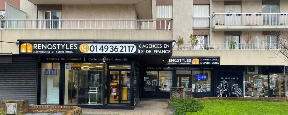 Façade de l’agence de Villemomble
